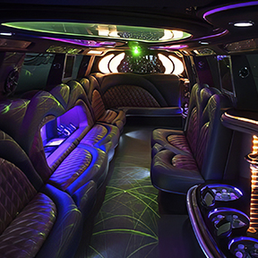 limo bus in Macomb township